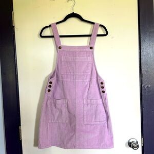 Purple Corduroy Overalls NWT